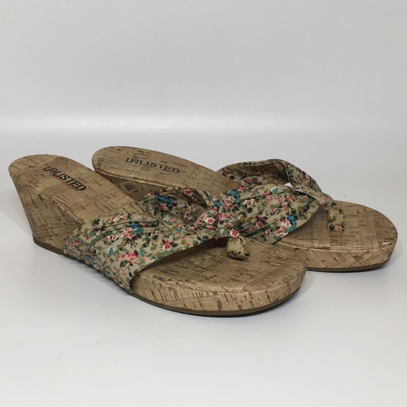 Kenneth Cole Shoes - Kenneth Cole Unlisted wedge sandals cork platform